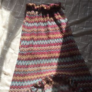 Beautiful kids short to long skirt